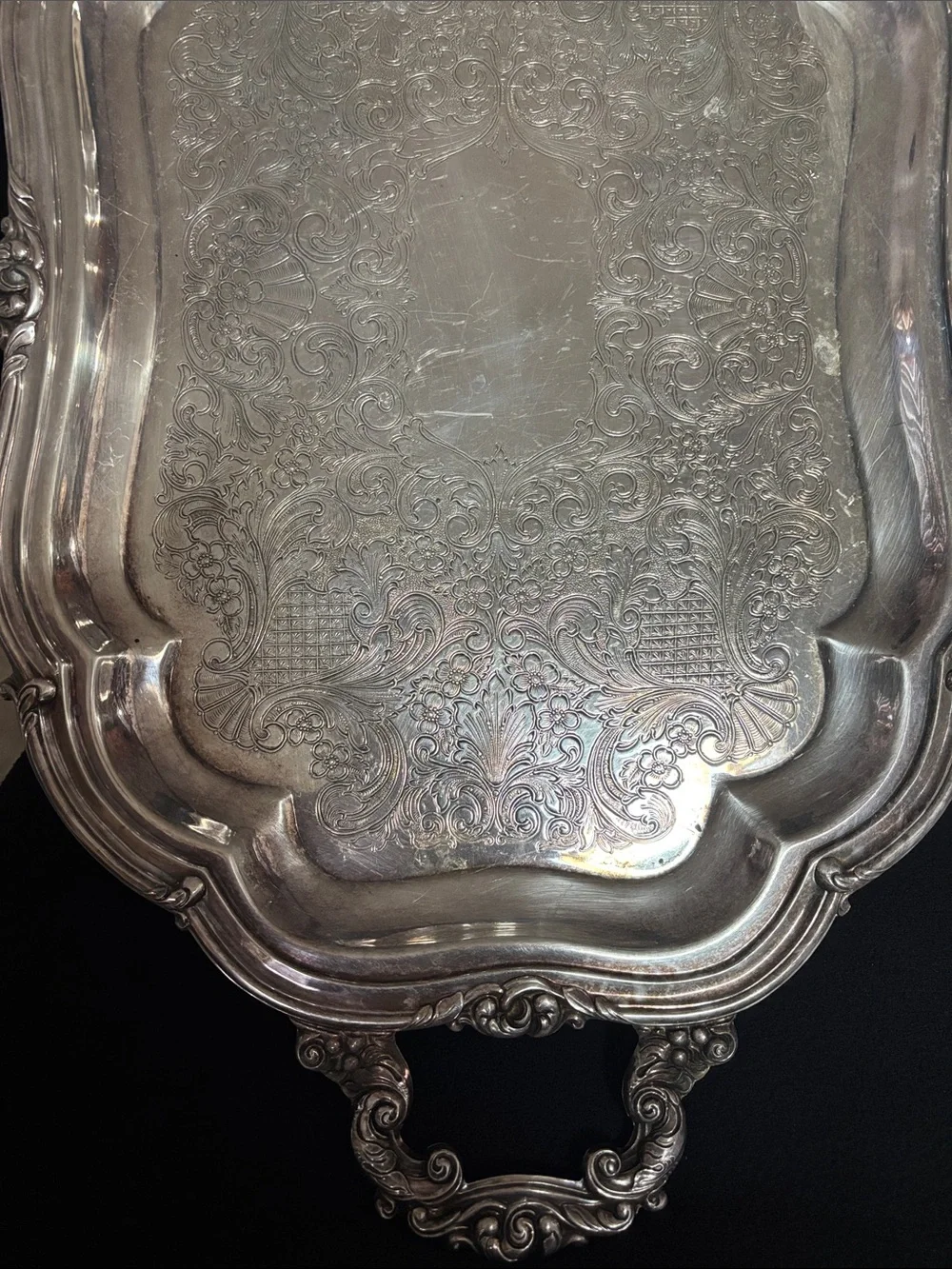 Melon Sheffield Design Reproduction Community Silver Plate Beautiful Piece!!